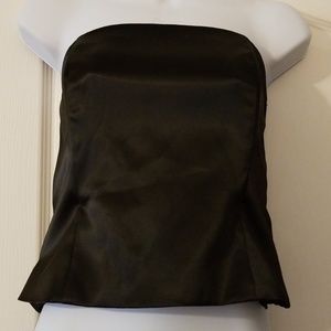 White House Black Market Satin Formal Wear Top